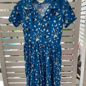 Disney Fantasia Mickey  Dress Small